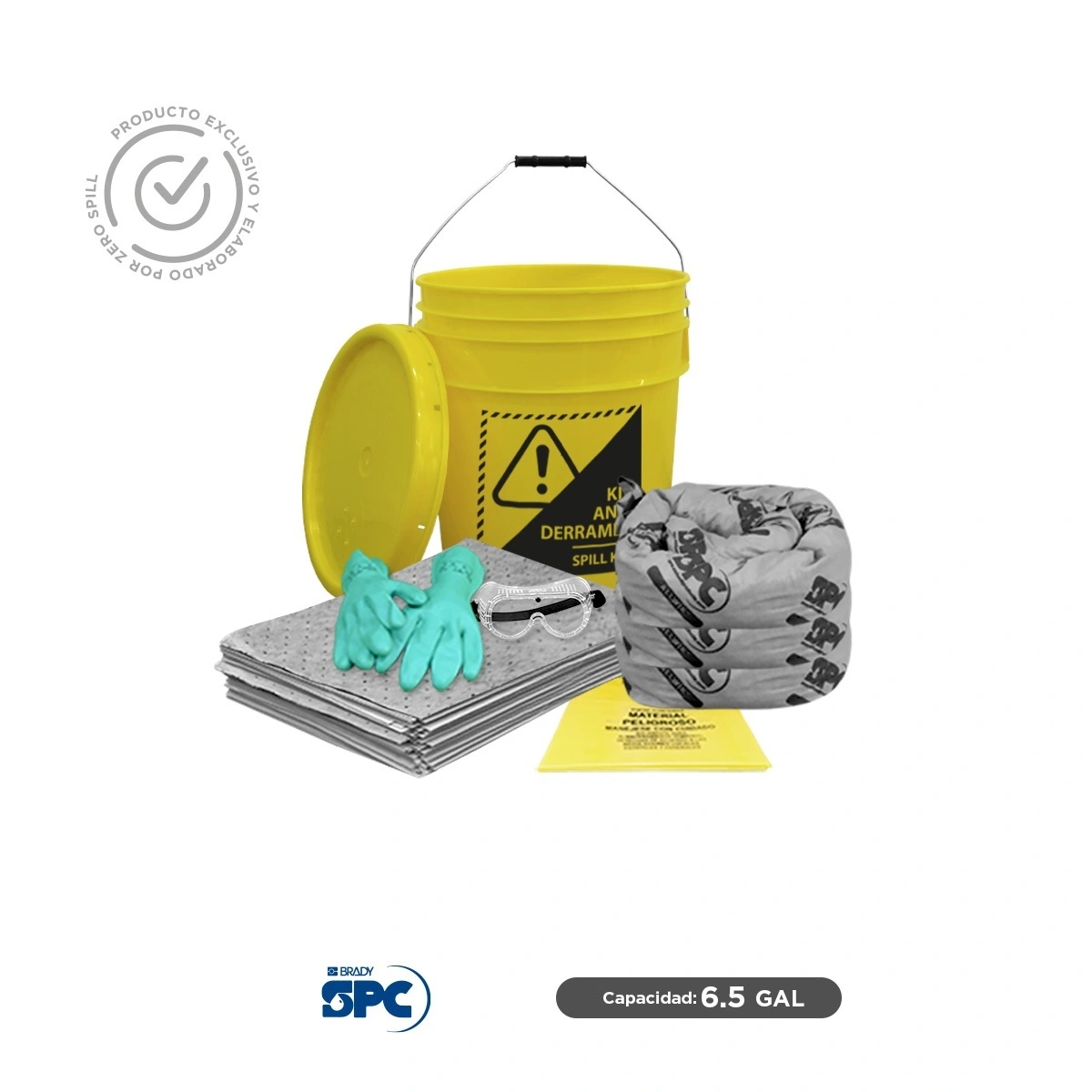 KIT ANTIDERRAMES 20 GALONES UNIVERSAL SPC®