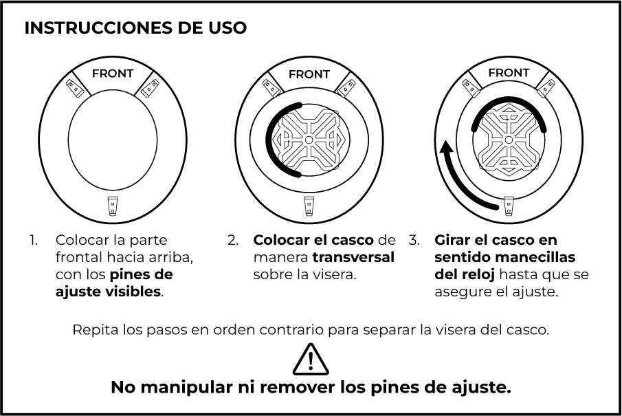 VISERA PARA CASCO ALA AMPLIA MARCA JYRSA