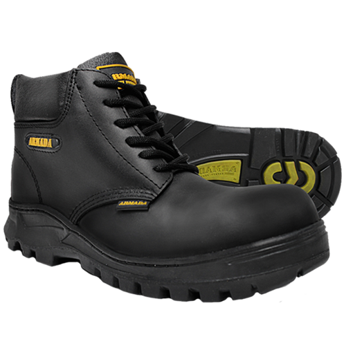 BOTA ARMADA MODELO 103 NAPA NEGRO