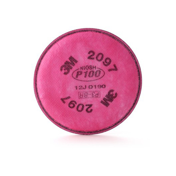 FILTRO PARA PARTICULAS, OZONO Y VAPORES ORGANICOS  3M™ P100 2097