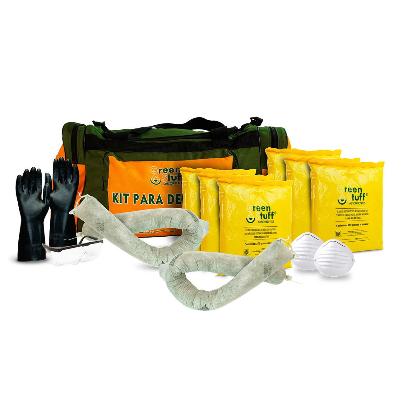 KIT MALETIN PARA EMERGENCIA HIDROCARBUROS GREEN STUFF®