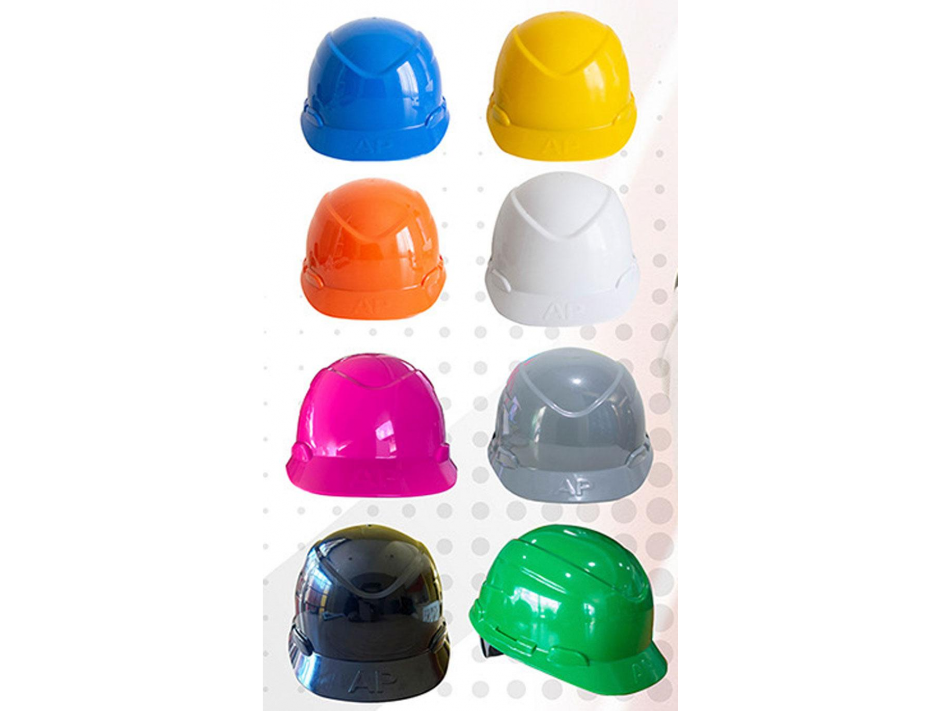 CASCO DE PROTECCION A LA CABEZA TIPO CACHUCHA MATRACA MARCA AP
