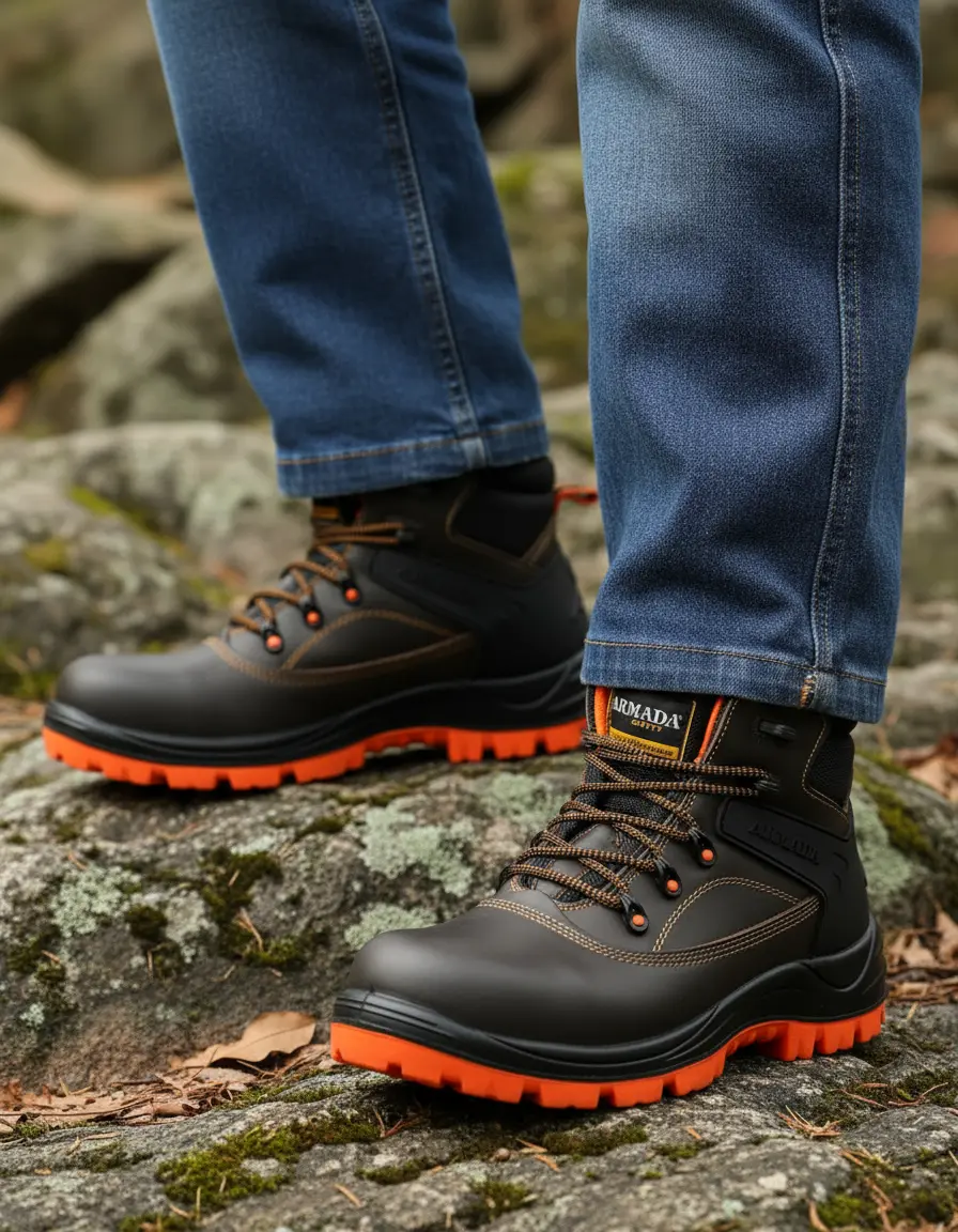 BOTA ARMADA MODELO 5015 CRAZY CAFE