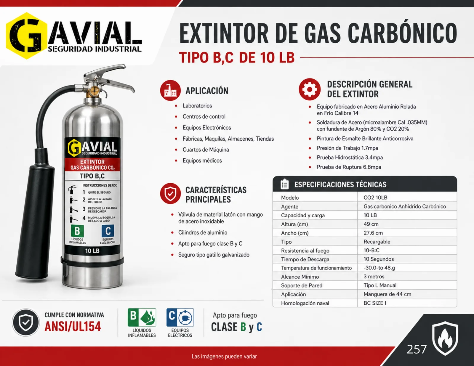 Extintor CO₂